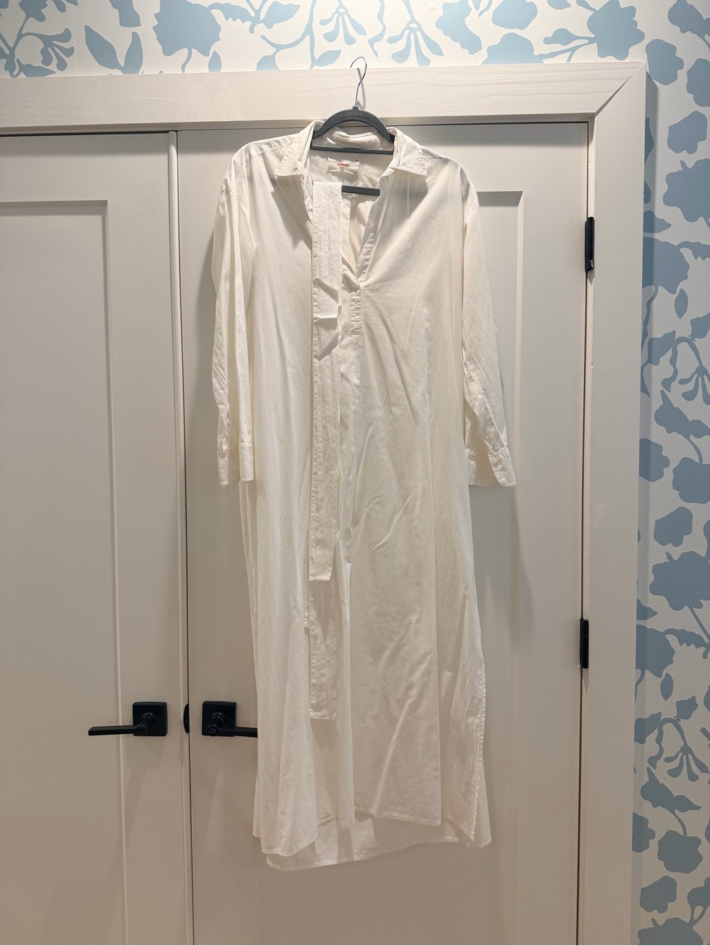 Xirena White Maxi Shirt Dress